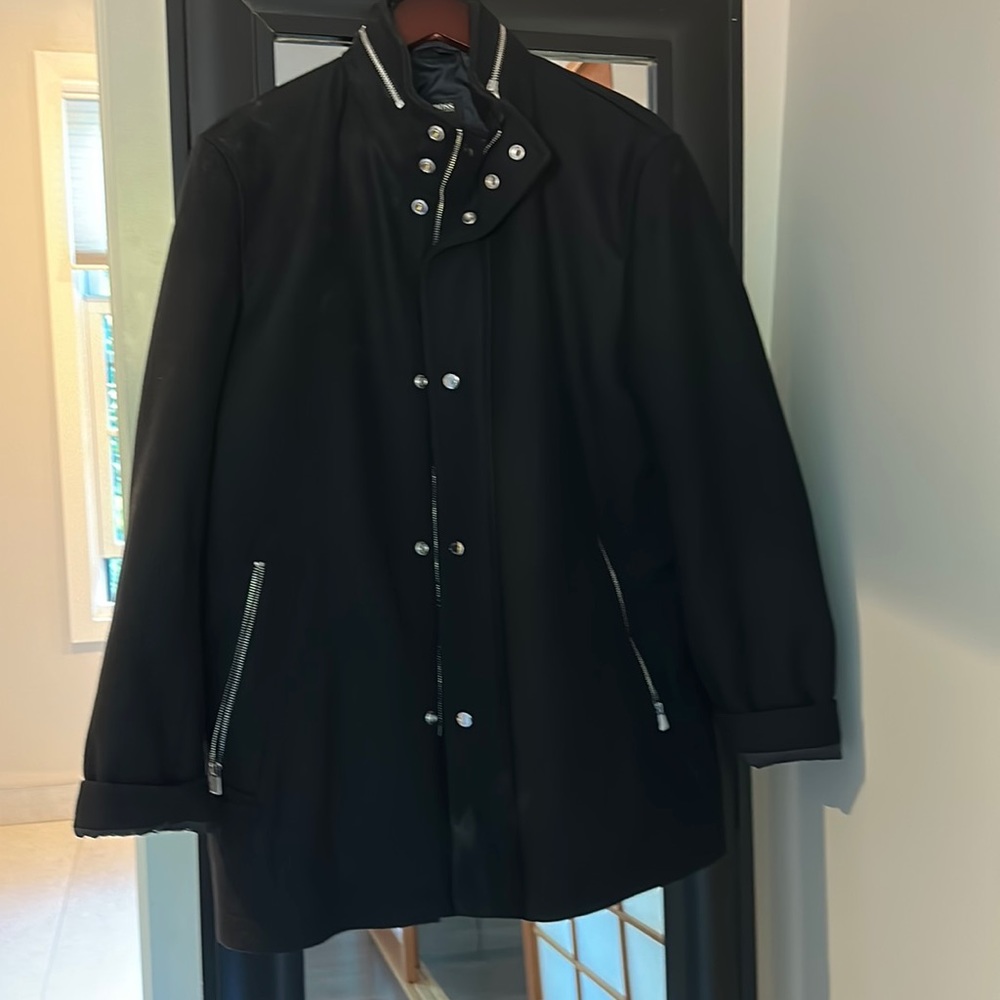 Men’s Hugo Boss Mid length wool jacket-40 regular
